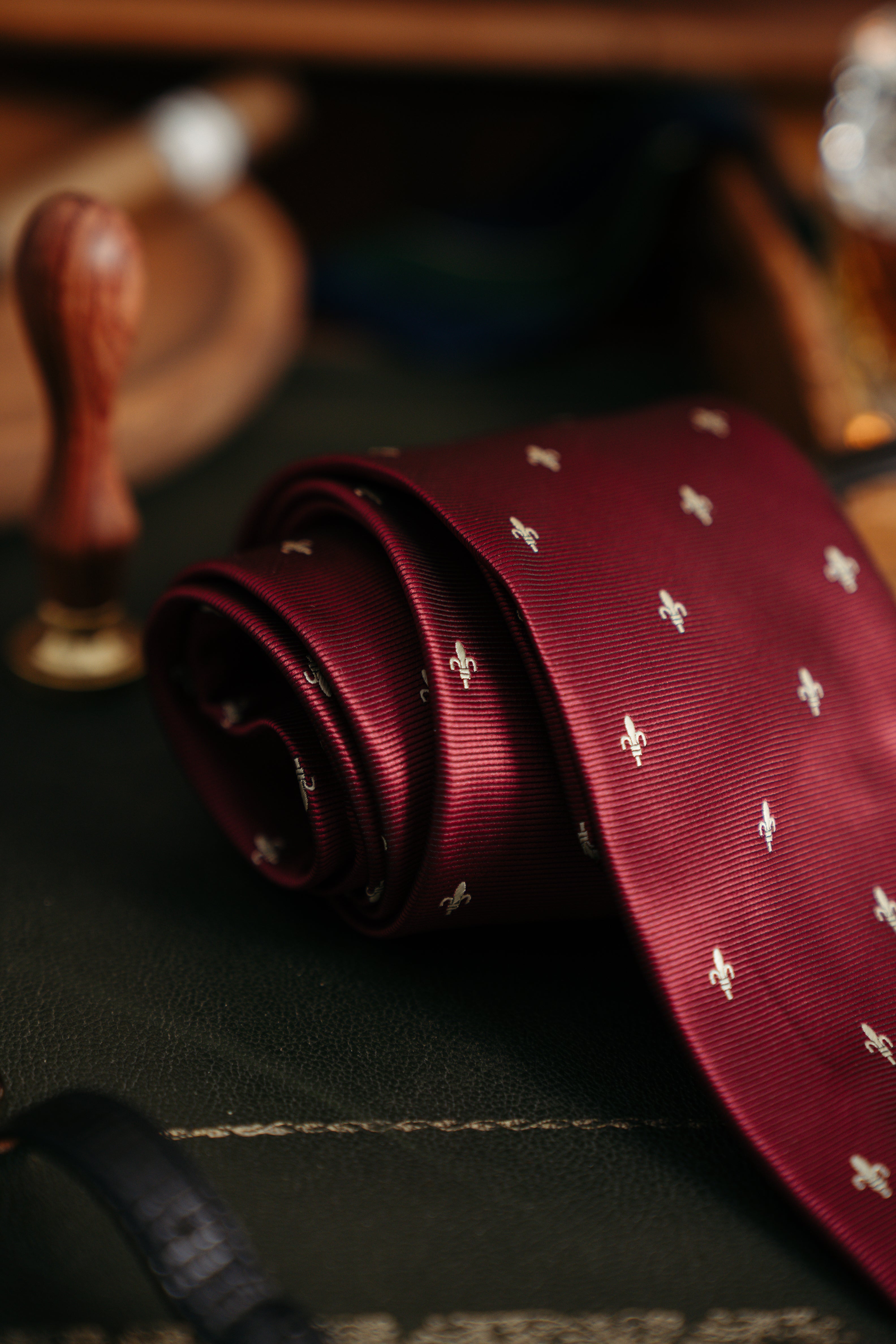 Corbata Flor de Lis